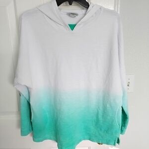 Wild Palms Ombre Hoodie Top.